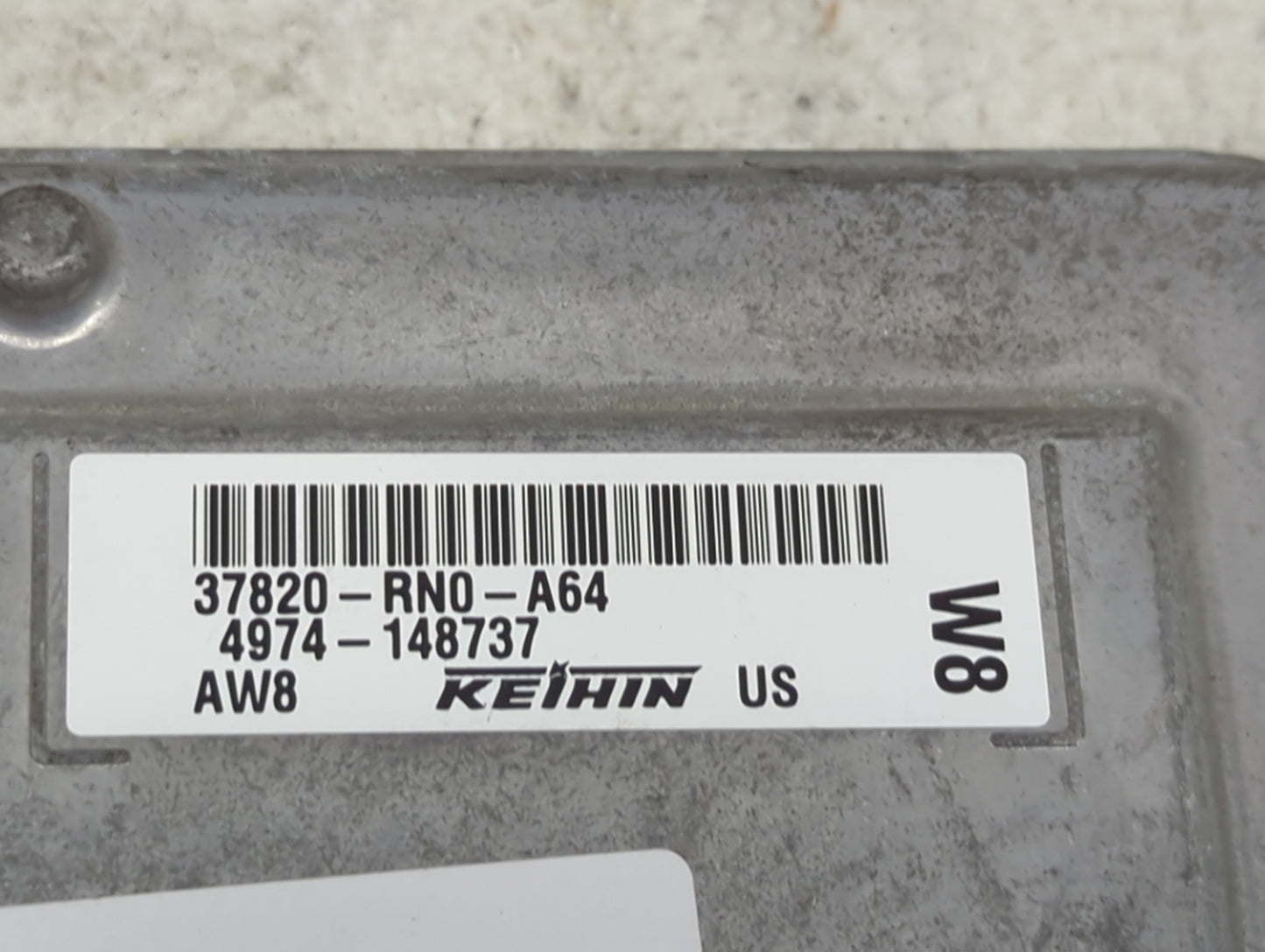 2011 Honda Pilot PCM Engine Control Computer ECU ECM PCU OEM P/N:37820-RN0-A64 4974-148737 Fits OEM Used Auto Parts - Oemuse