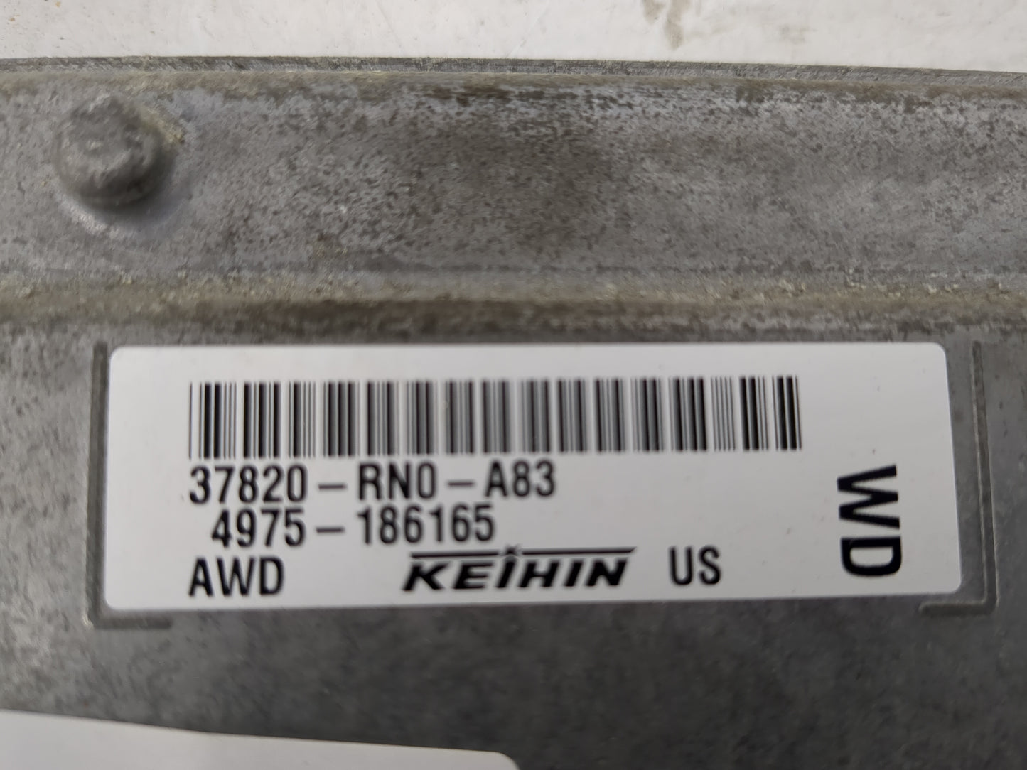 2011 Honda Pilot PCM Engine Control Computer ECU ECM PCU OEM P/N:37820-RN0-A83 Fits OEM Used Auto Parts - Oemusedautoparts1.