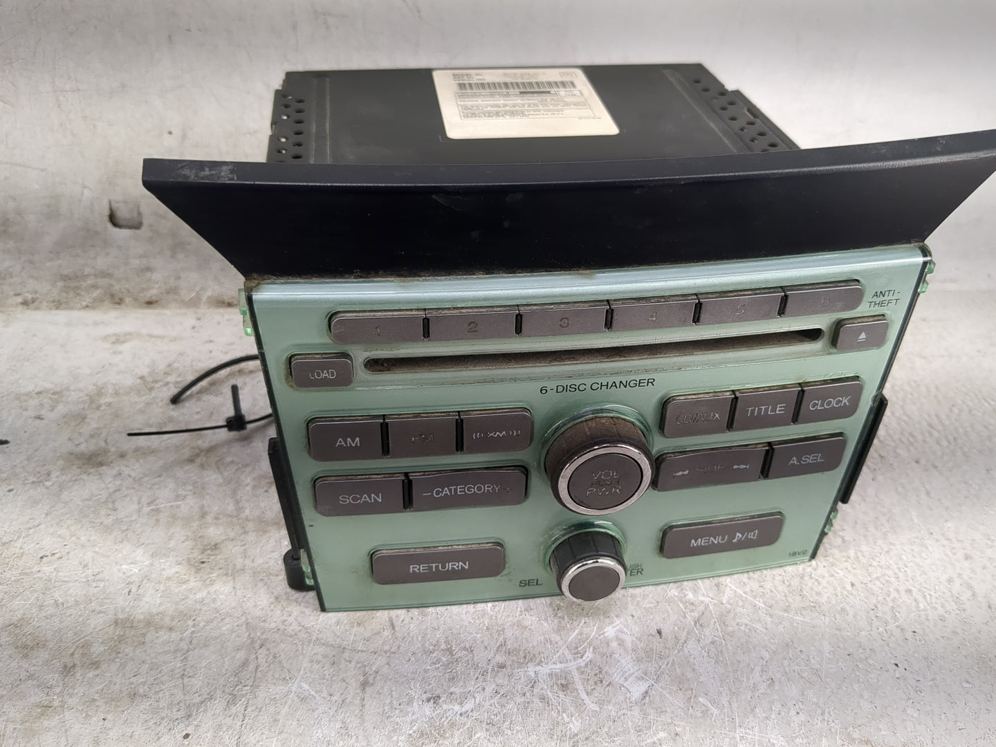 2009-2011 Honda Pilot Radio AM FM Cd Player Receiver Replacement P/N:39100-SZA-A210 CQ-EH8710XC Fits Fits 2009 2010 2011 OEM