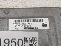 2011 Honda Pilot PCM Engine Control Computer ECU ECM PCU OEM P/N:4975-139090 37820-RN0-A81 Fits OEM Used Auto Parts - Oemuse