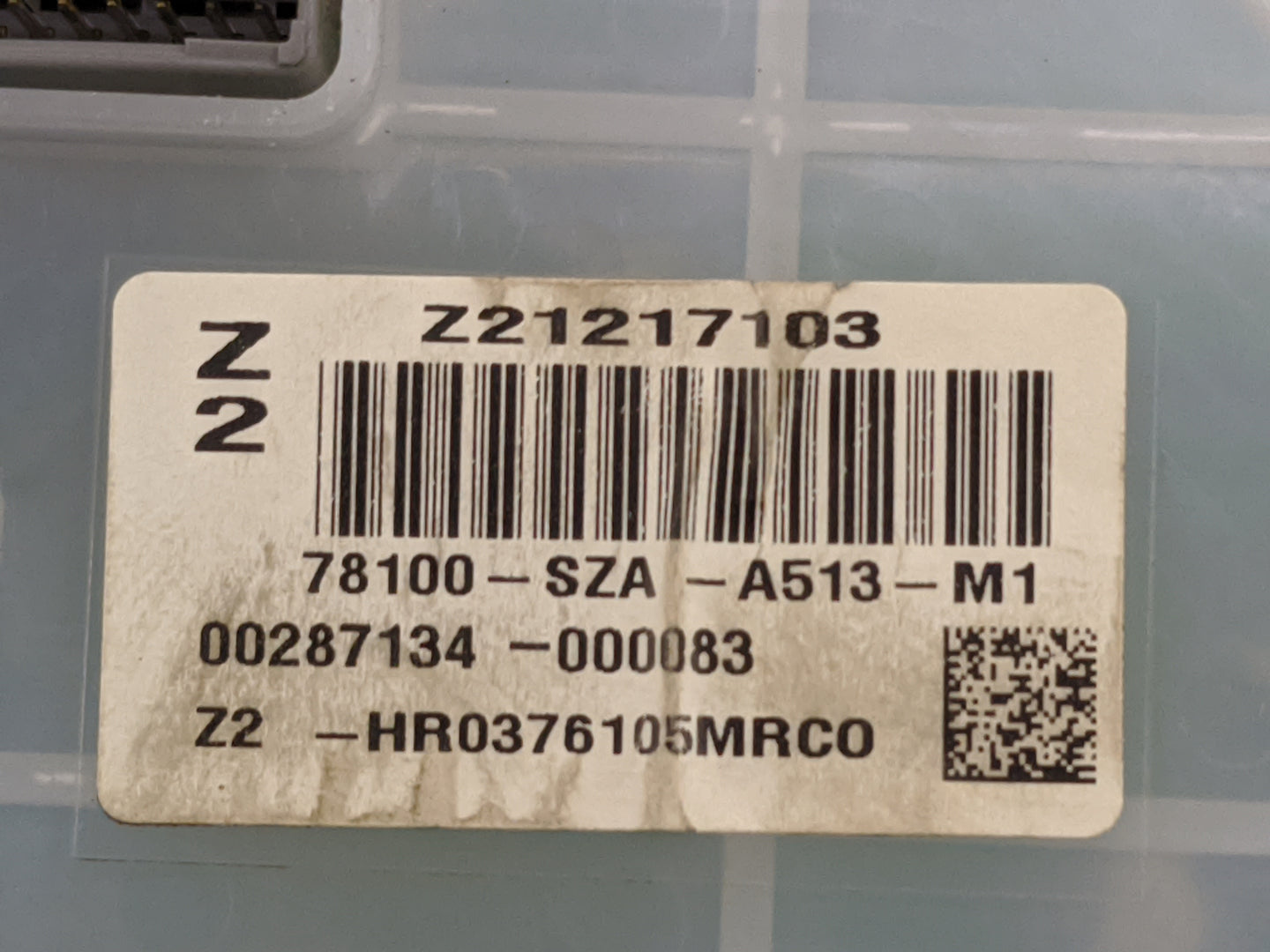 2009-2015 Honda Pilot Instrument Cluster Speedometer Gauges P/N:78100-SZA-A513-M1 Miles:158K Fits OEM Used Auto Parts - Oemu