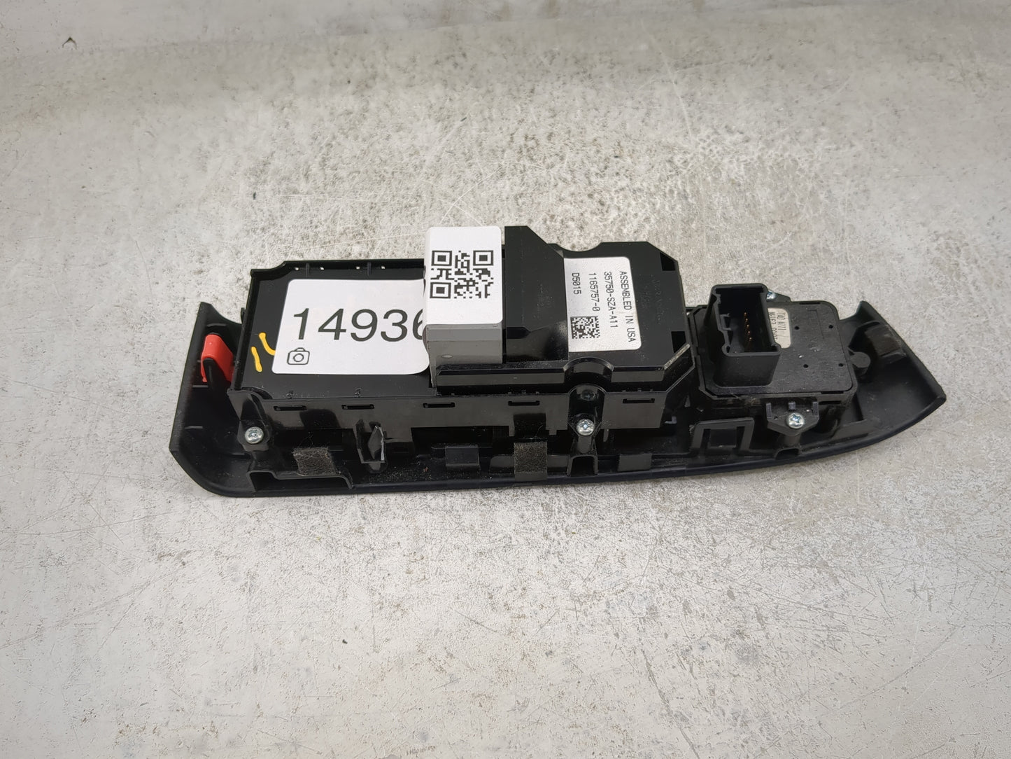 2009-2011 Honda Pilot Master Power Window Switch Replacement Driver Side Left P/N:35750-SZA-A11 Fits Fits 2009 2010 2011 OEM