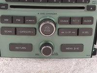 2009-2011 Honda Pilot Radio AM FM Cd Player Receiver Replacement P/N:39100-SZA-A210 CQ-EH8710XC Fits Fits 2009 2010 2011 OEM