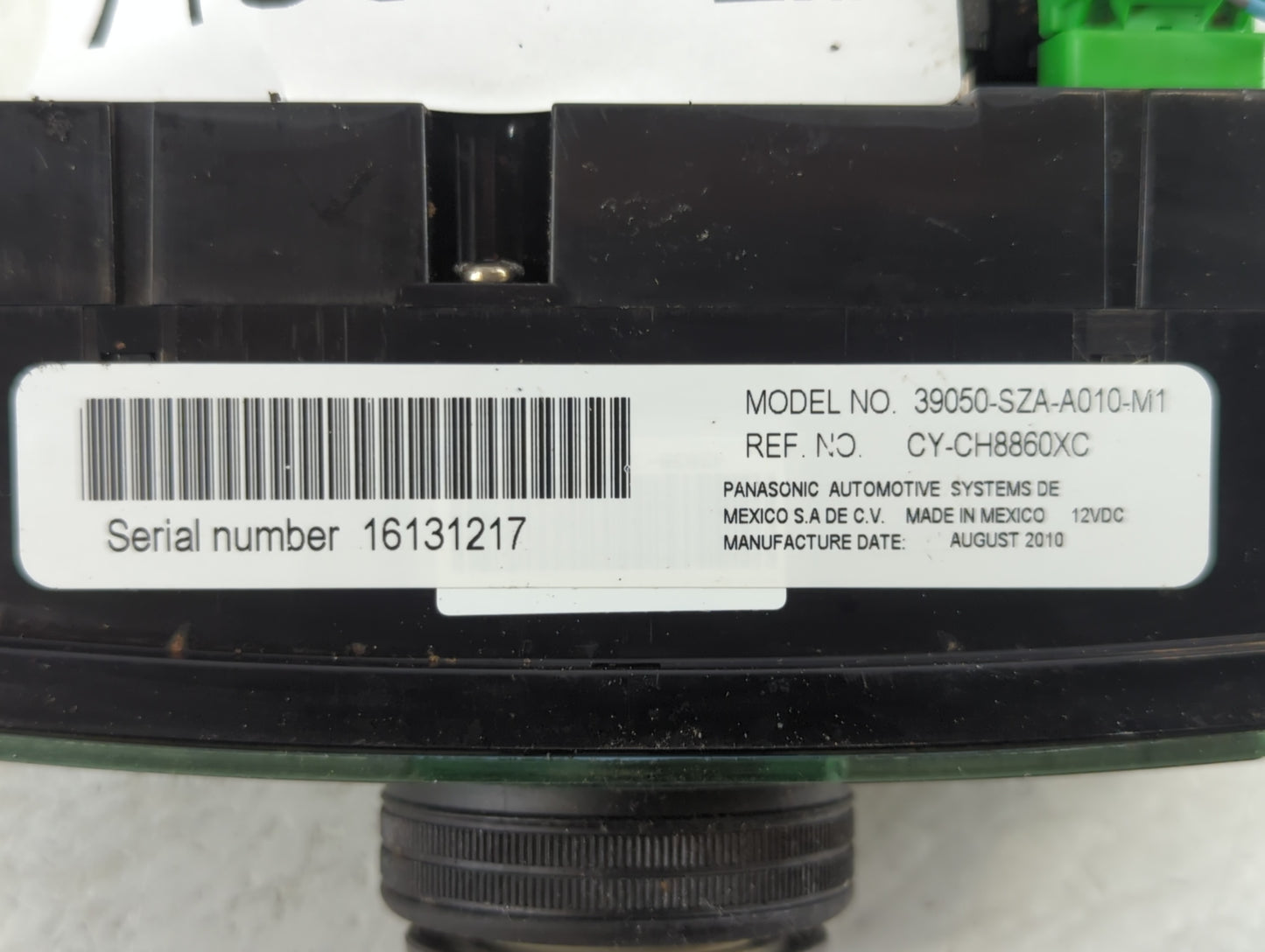 2009-2011 Honda Pilot Climate Control Module Temperature AC/Heater Replacement P/N:39050-SZA-A010-M1 16131217 Fits OEM Used 