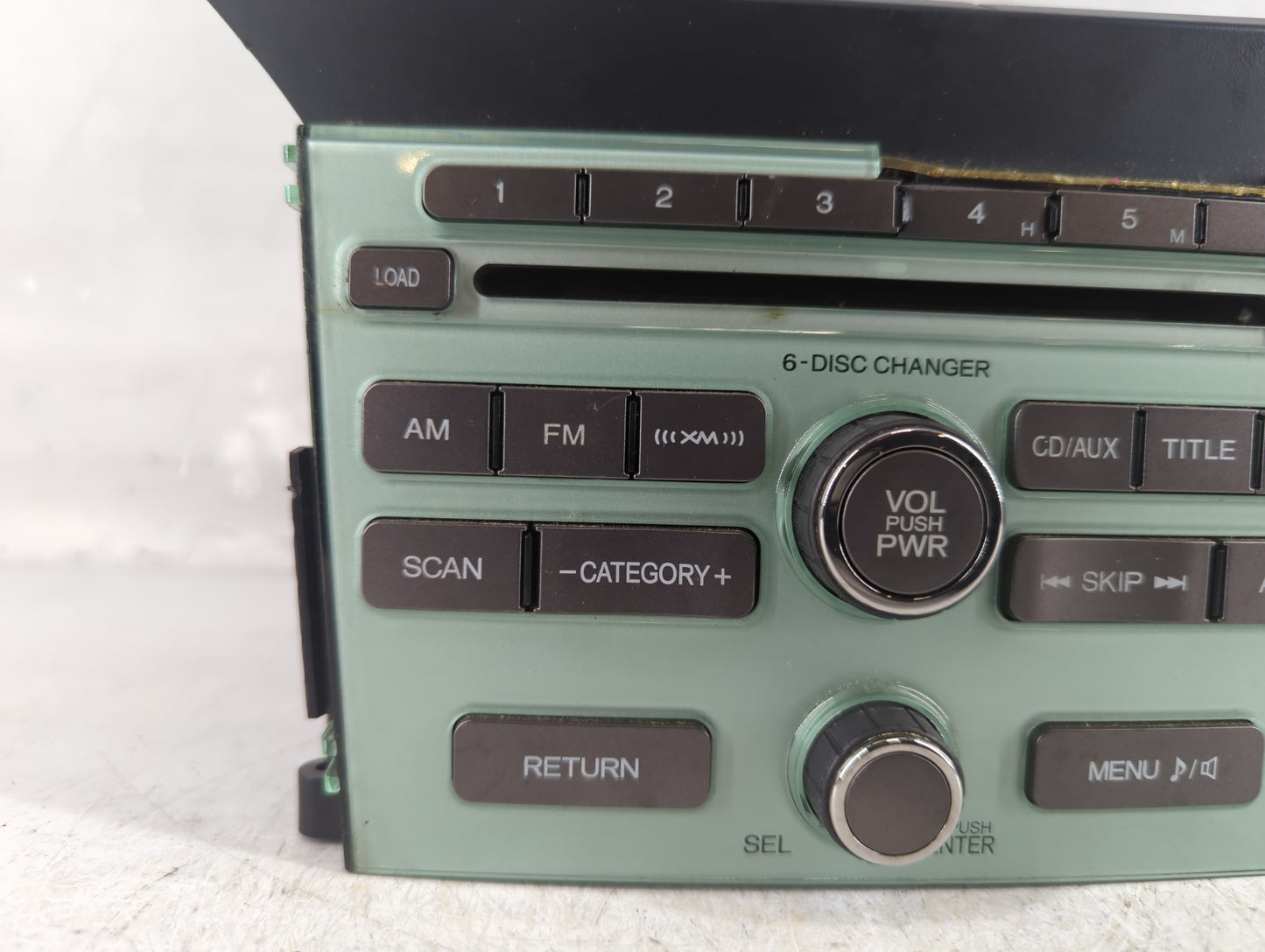 2011 Honda Pilot Radio AM FM Cd Player Receiver Replacement P/N:39100-SZA-A210 Fits OEM Used Auto Parts - Oemusedautoparts1.