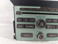 2011 Honda Pilot Radio AM FM Cd Player Receiver Replacement P/N:39100-SZA-A210 Fits OEM Used Auto Parts - Oemusedautoparts1.