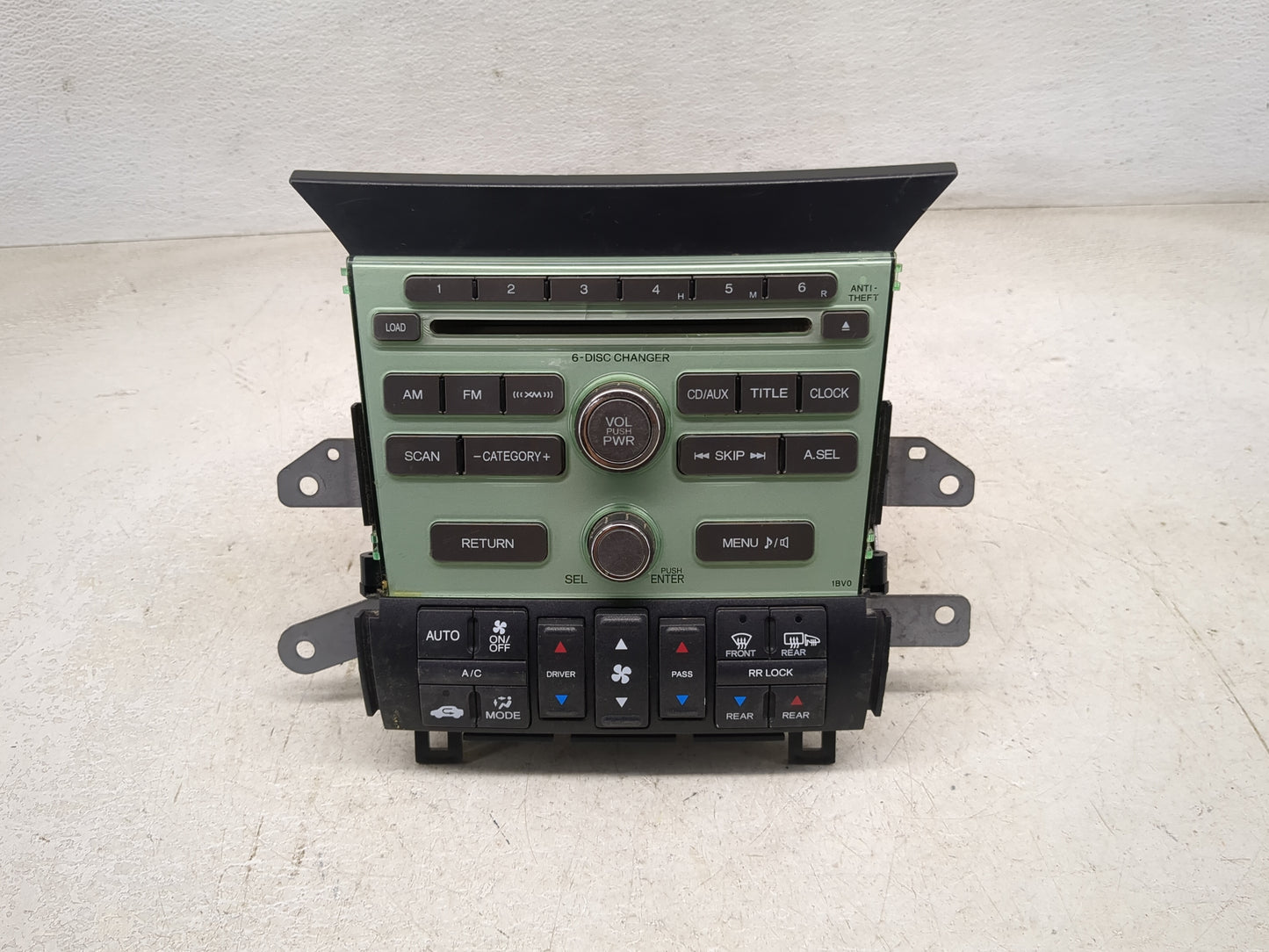 2009-2011 Honda Pilot Radio AM FM Cd Player Receiver Replacement P/N:39100-SZA-A200 CQ-EH8710Z Fits Fits 2009 2010 2011 OEM 