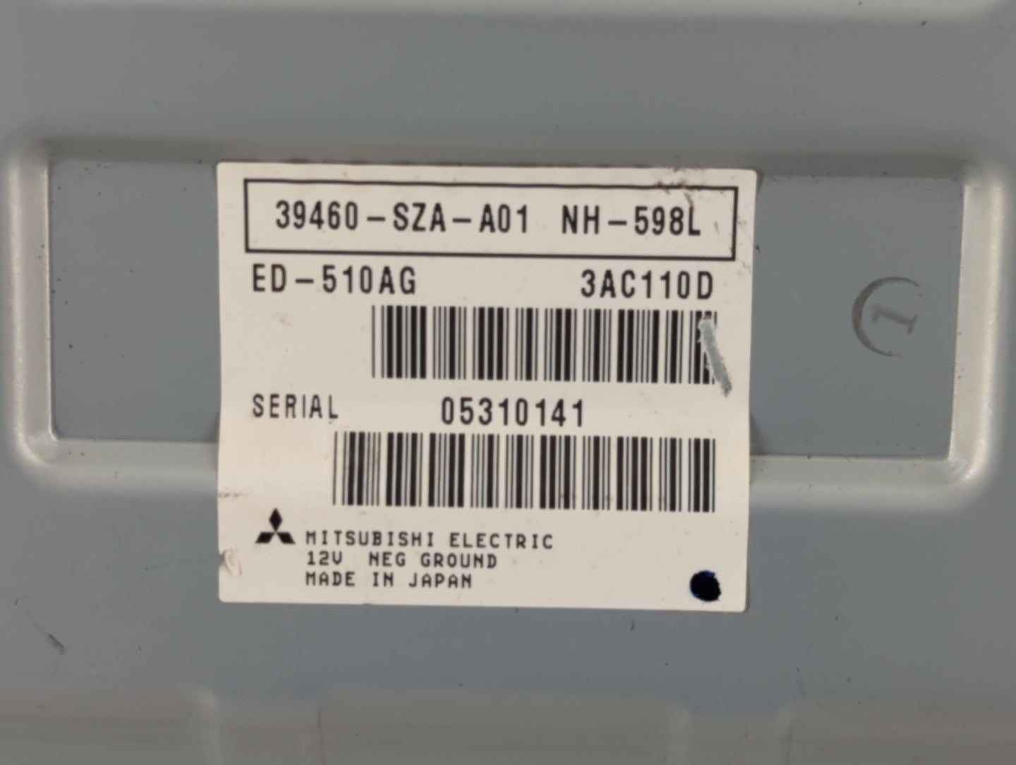 2009-2011 Honda Pilot Radio AM FM Cd Player Receiver Replacement P/N:39460-SZA-A01 Fits Fits 2009 2010 2011 OEM Used Auto Pa