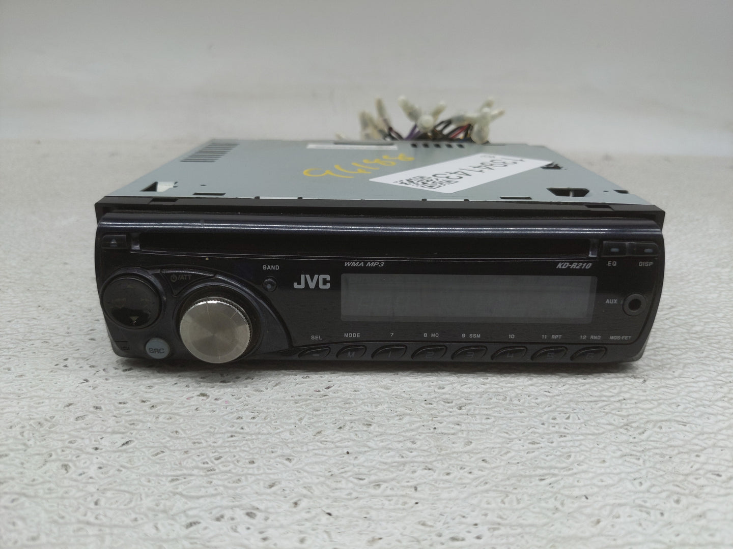 2011 Hyundai Accent Radio AM FM Cd Player Receiver Replacement P/N:115P4869 Fits OEM Used Auto Parts - Oemusedautoparts1.com