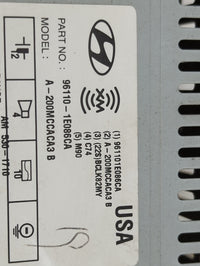 2006-2011 Hyundai Accent Radio AM FM Cd Player Receiver Replacement P/N:96110-1E086CA A-200MCCACA3 B Fits OEM Used Auto Part