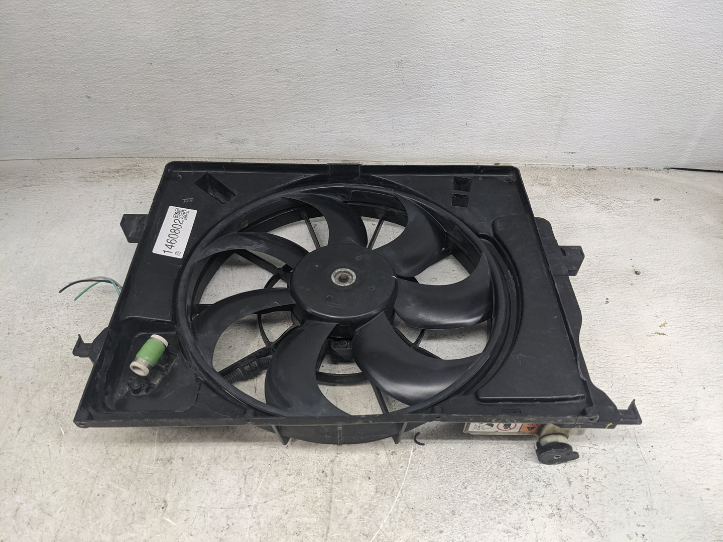 2006-2011 Hyundai Accent Electric Radiator Cooling Fan Motor Assembly P/N:A005416 Fits Fits 2006 2007 2008 2009 2010 2011 OE