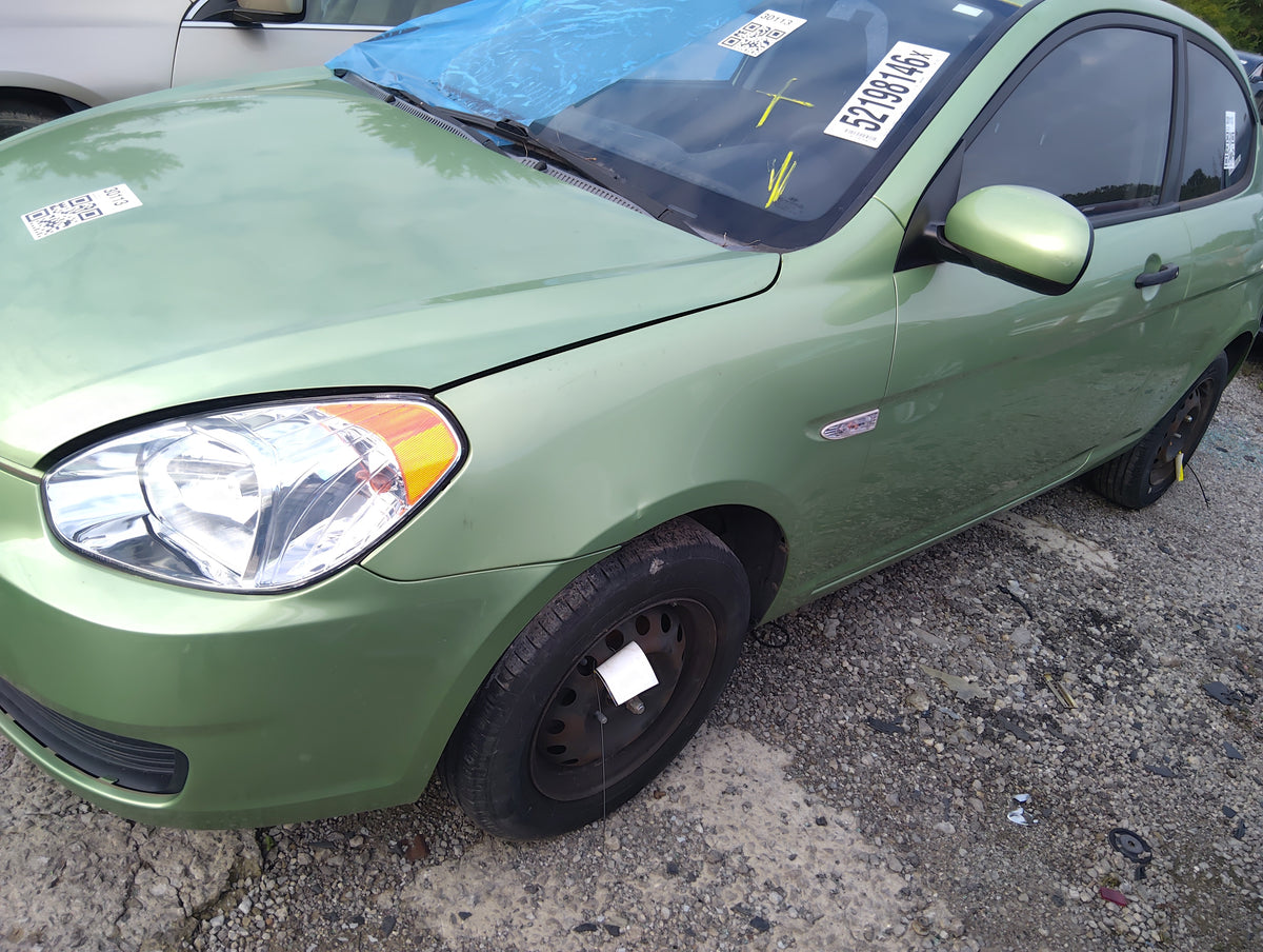 2006-2011 Hyundai Accent Driver Fender 5045712 - Oemusedautoparts1.com