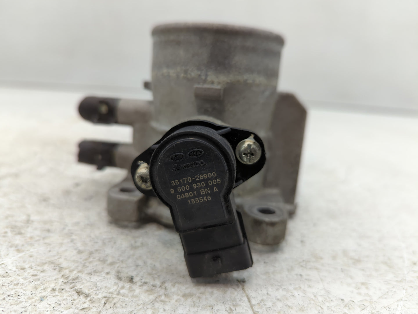2006-2011 Hyundai Accent Throttle Body P/N:35170-26900 Fits Fits 2006 2007 2008 2009 2010 2011 OEM Used Auto Parts - Oemused