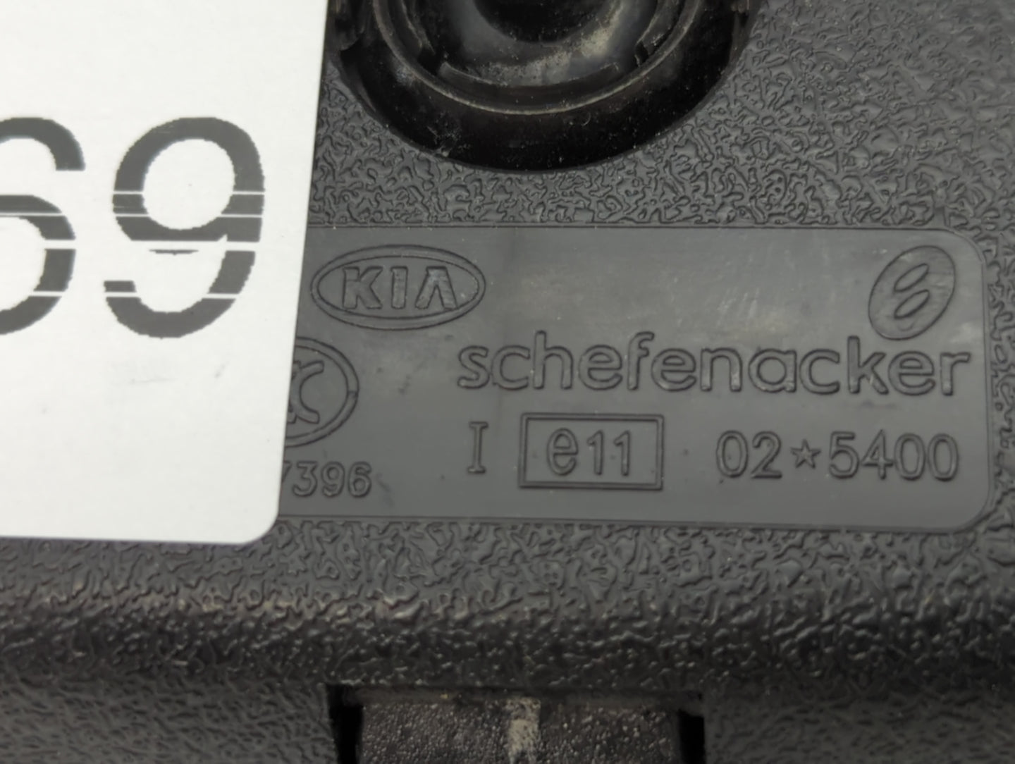 2005-2011 Hyundai Accent Interior Rear View Mirror Replacement OEM P/N:E11025400 Fits OEM Used Auto Parts - Oemusedautoparts