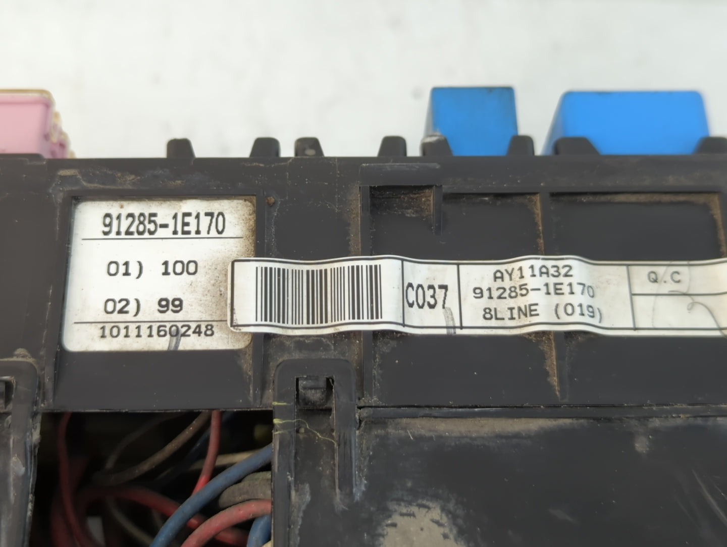 2006-2011 Hyundai Accent Fusebox Fuse Box Panel Relay Module P/N:91285-1E170 Fits Fits 2006 2007 2008 2009 2010 2011 OEM Use