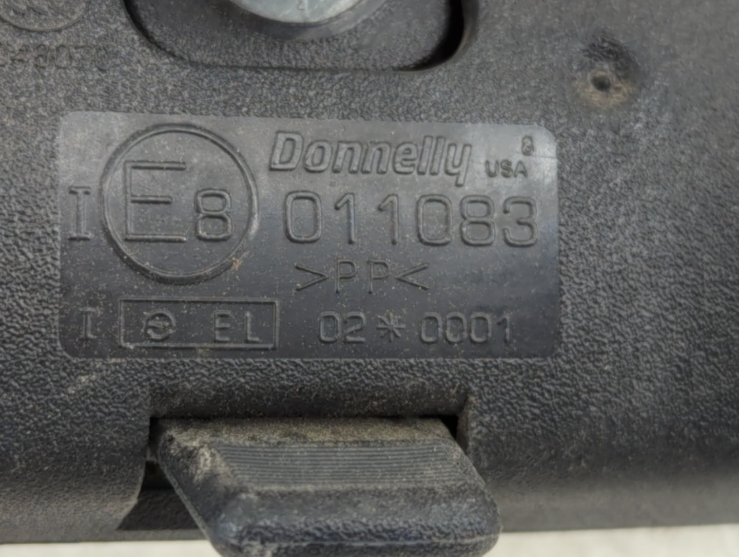 2001-2012 Hyundai Elantra Interior Rear View Mirror Replacement OEM P/N:E8011083 Fits OEM Used Auto Parts - Oemusedautoparts