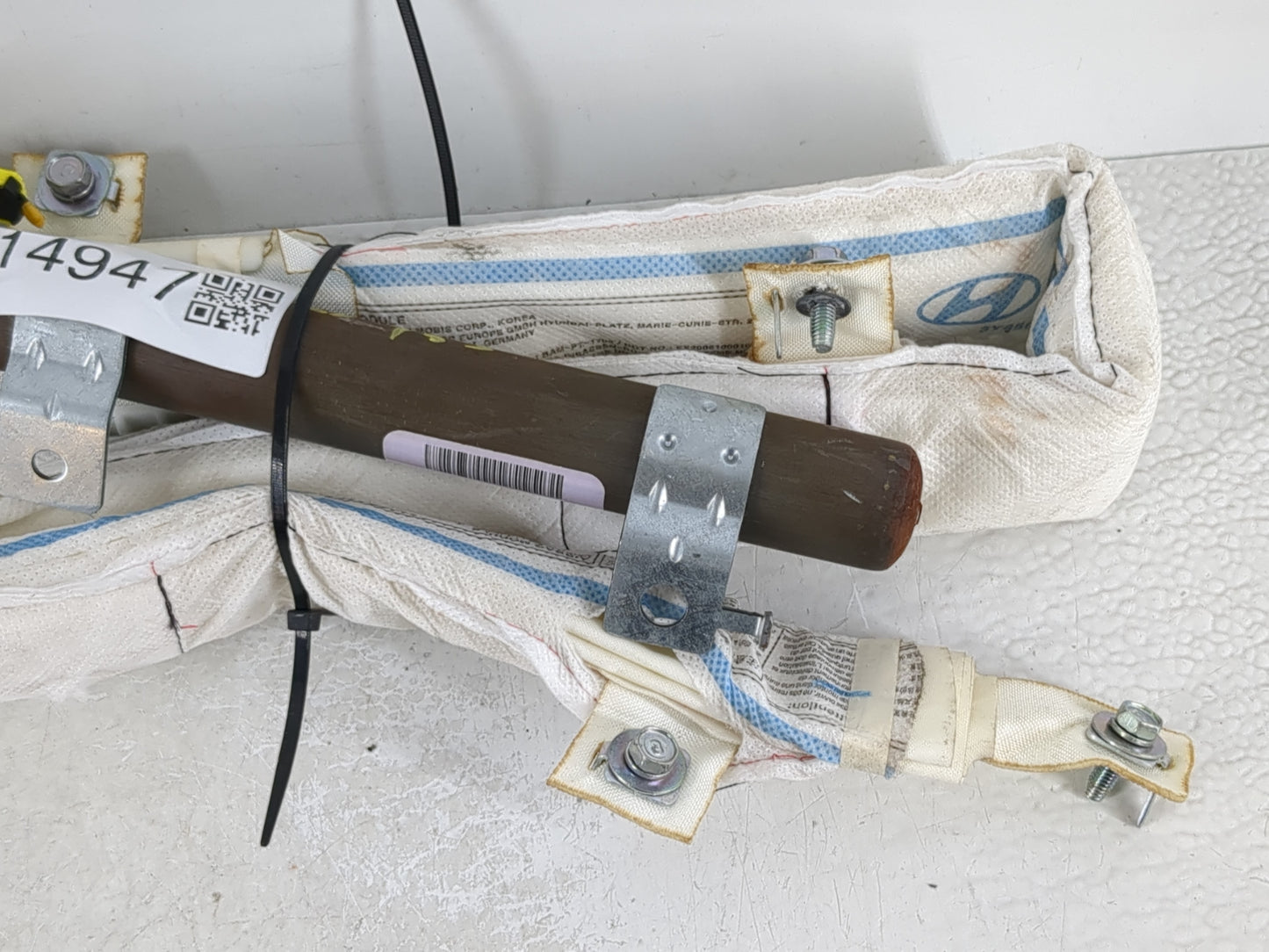 2011-2016 Hyundai Elantra Passenger Curtain Air Bag Oem - Oemusedautoparts1.com