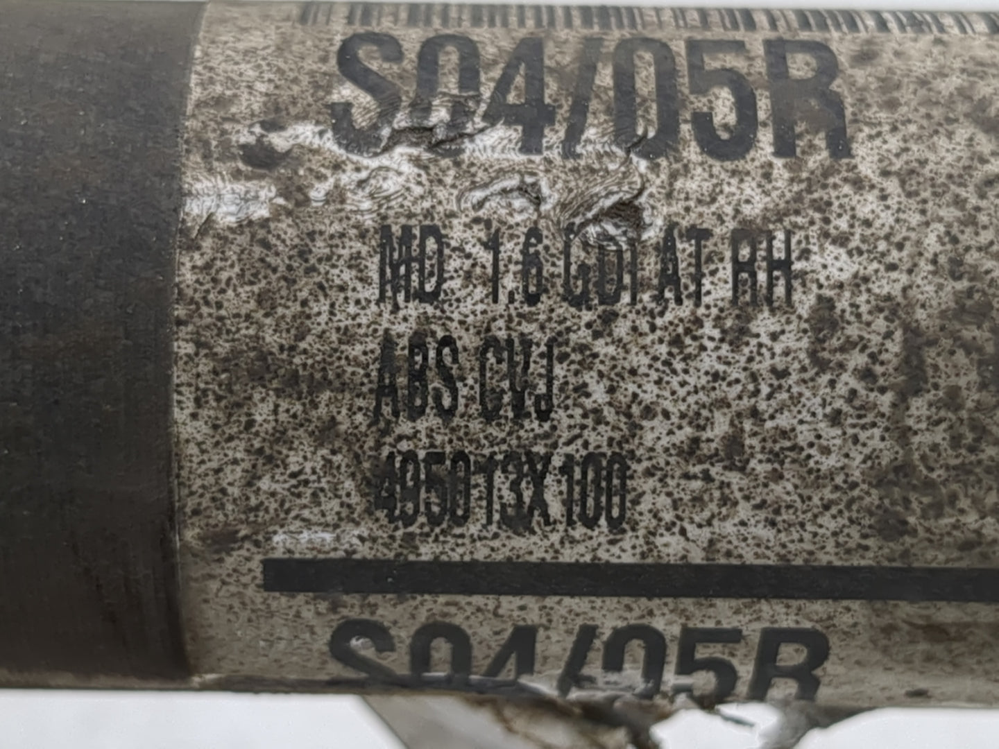 2011-2016 Hyundai Elantra Axle Shaft Front Passenger Cv C/v - Oemusedautoparts1.com