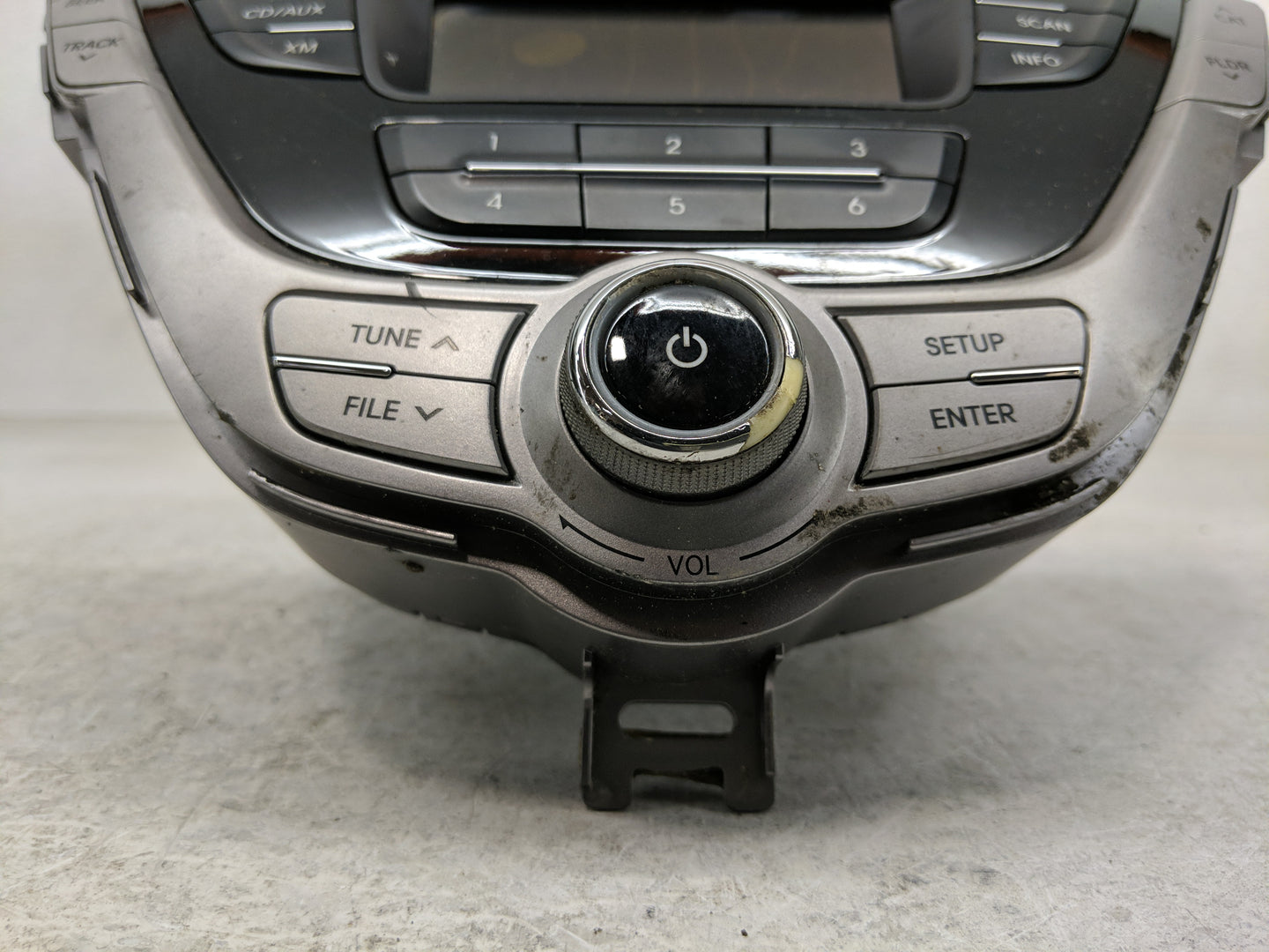 2011-2013 Hyundai Elantra Radio AM FM Cd Player Receiver Replacement P/N:96170-3X161RA5 Fits Fits 2011 2012 2013 OEM Used Au