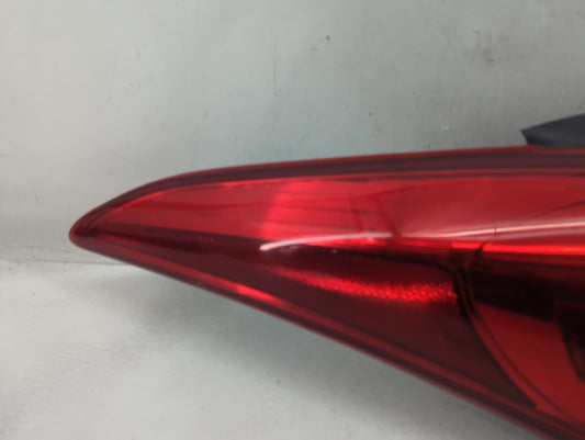 2011-2013 Hyundai Elantra Tail Light Assembly Driver Left OEM P/N:11-11832-00 Fits Fits 2011 2012 2013 OEM Used Auto Parts
