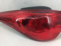 2011-2013 Hyundai Elantra Tail Light Assembly Driver Left OEM P/N:11-11832-00 Fits Fits 2011 2012 2013 OEM Used Auto Parts -