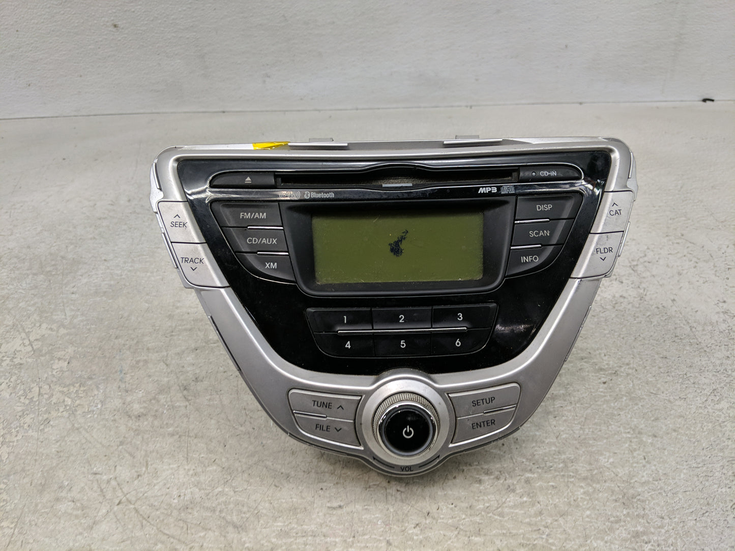 2011-2013 Hyundai Elantra Radio AM FM Cd Player Receiver Replacement P/N:96170-3X161BLH Fits Fits 2011 2012 2013 OEM Used Au