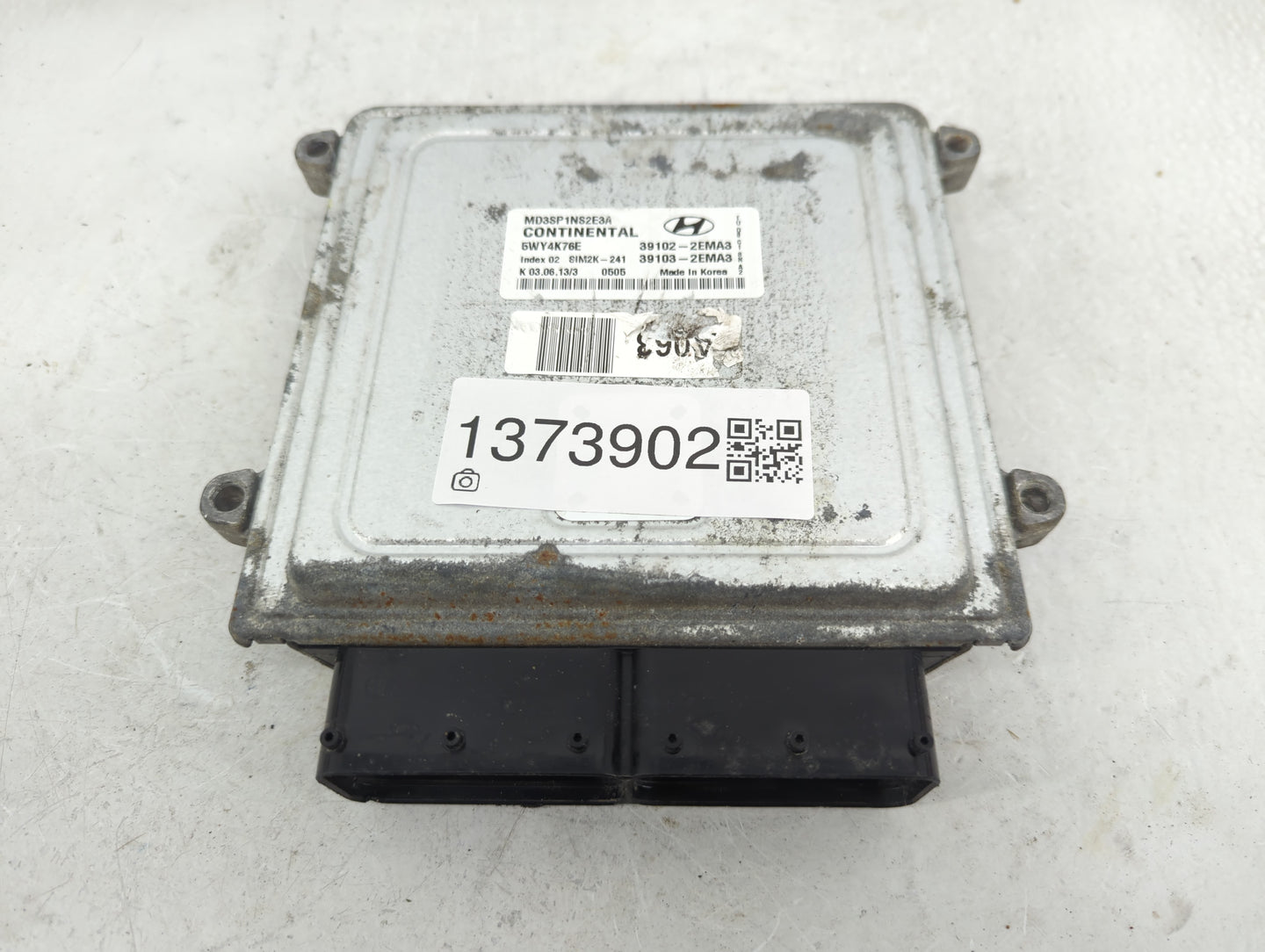 2011 Hyundai Elantra PCM Engine Control Computer ECU ECM PCU OEM P/N:39102-2EMA3 Fits OEM Used Auto Parts - Oemusedautoparts