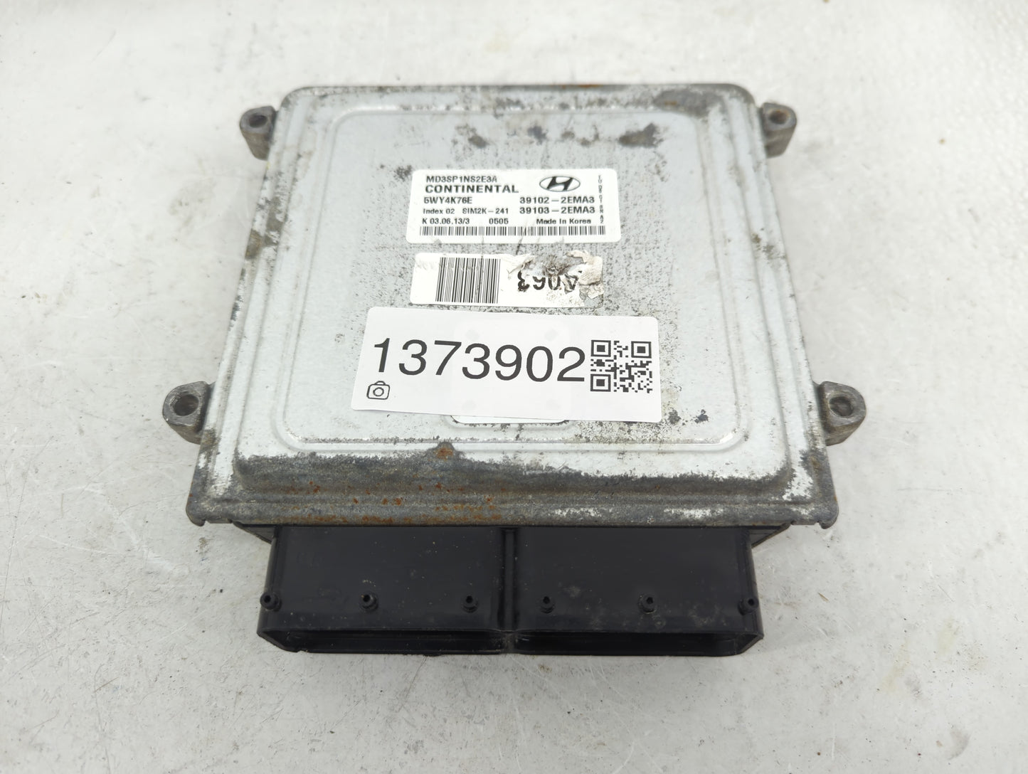 2011 Hyundai Elantra PCM Engine Control Computer ECU ECM PCU OEM P/N:39102-2EMA3 Fits OEM Used Auto Parts - Oemusedautoparts