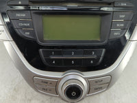 2011-2012 Hyundai Elantra Radio AM FM Cd Player Receiver Replacement Fits Fits 2011 2012 OEM Used Auto Parts - Oemusedautopa