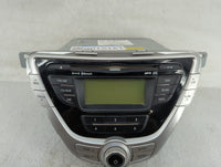 2011-2012 Hyundai Elantra Radio AM FM Cd Player Receiver Replacement Fits Fits 2011 2012 OEM Used Auto Parts - Oemusedautopa