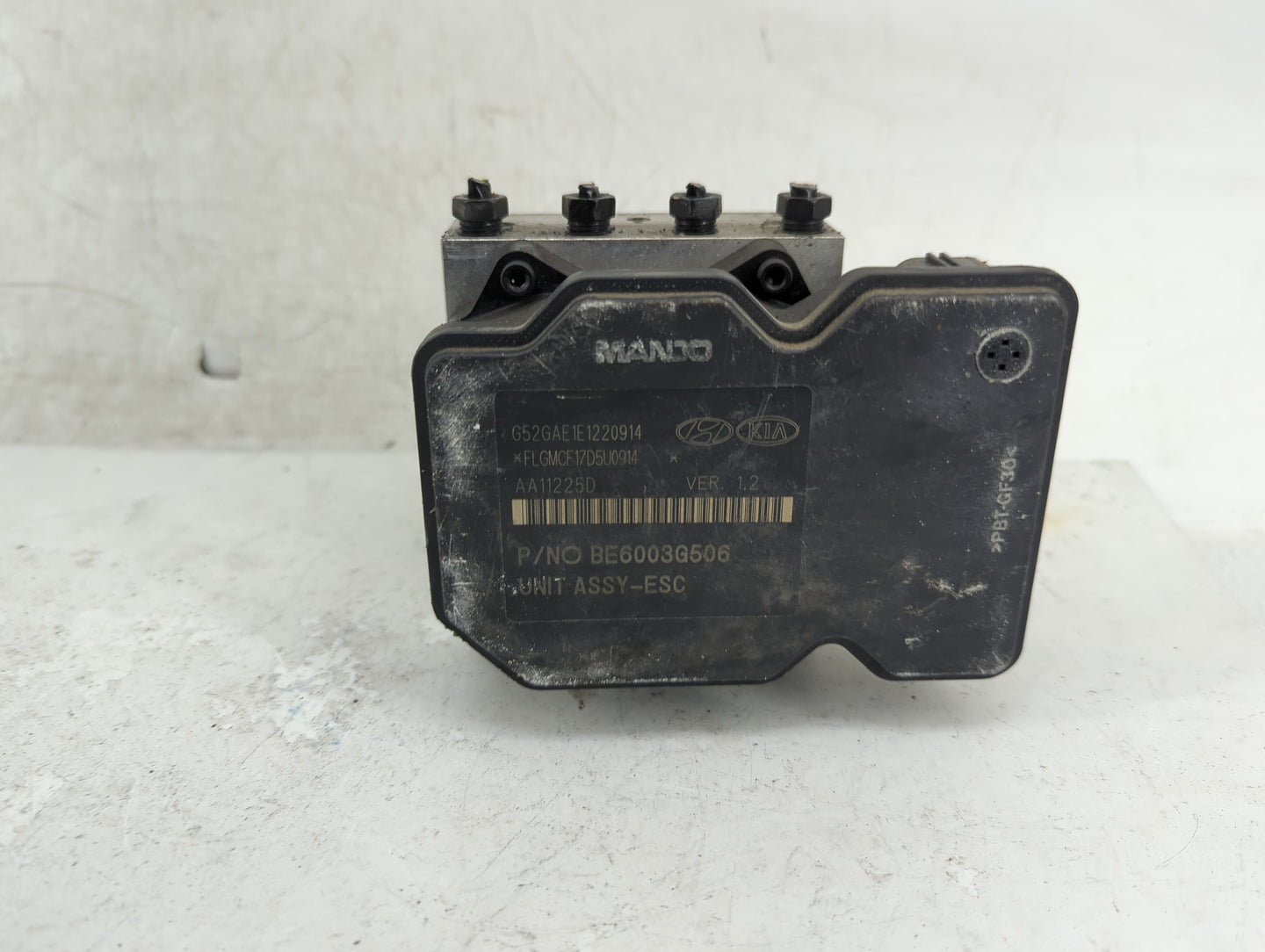 2011-2013 Hyundai Elantra ABS Pump Control Module Replacement P/N:BE6003G506 Fits Fits 2011 2012 2013 OEM Used Auto Parts - 