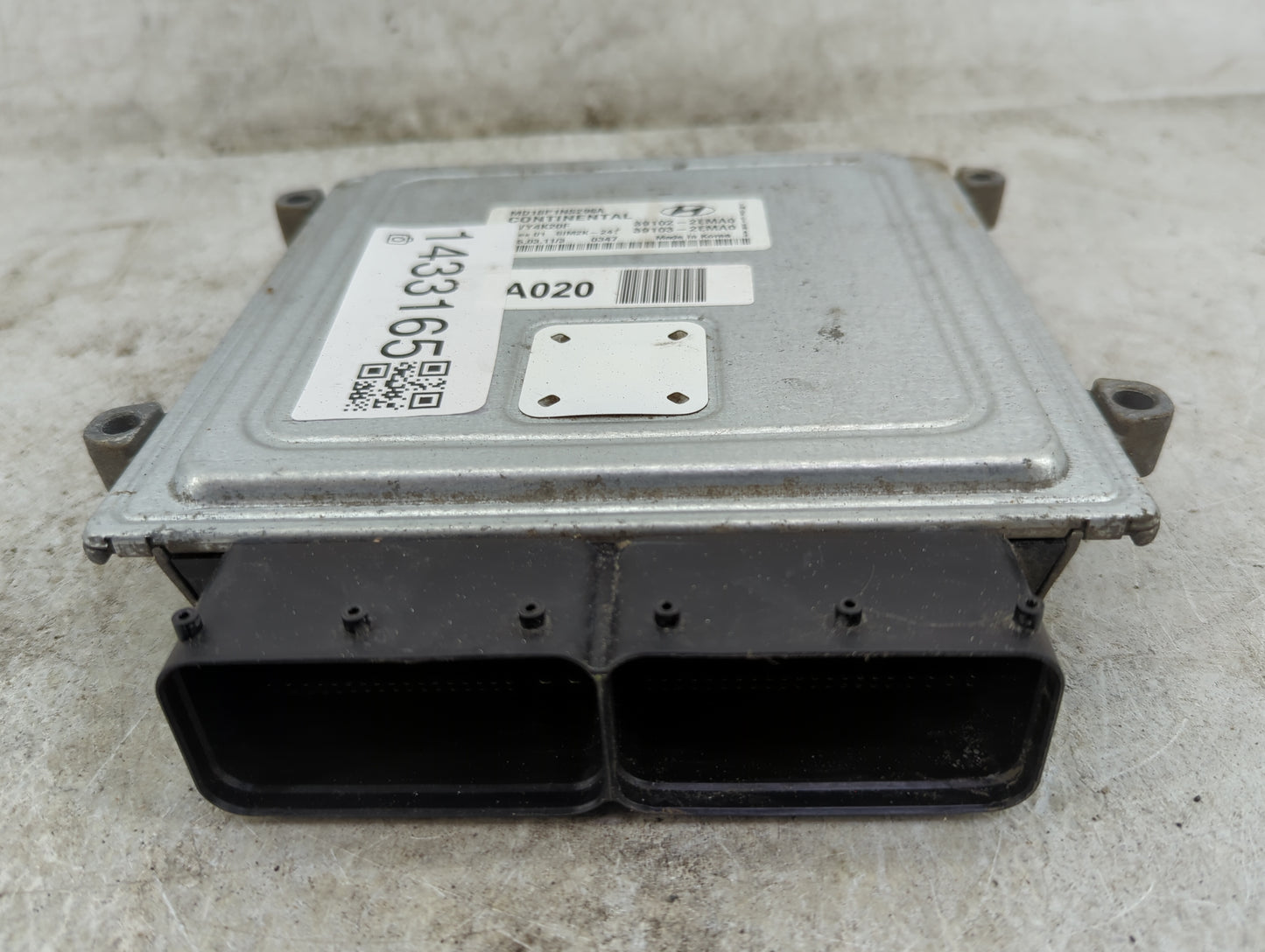 2011 Hyundai Elantra PCM Engine Control Computer ECU ECM PCU OEM P/N:MD1SP1NS296A 39102-2EMA0, 39103-2EMA0, SIM2K-241 Fits O