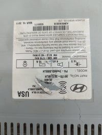 2011 Hyundai Elantra Radio AM FM Cd Player Receiver Replacement P/N:96170-3X1BLH PA-710MDLSBBLH, 96220-3X100 Fits OEM Used A