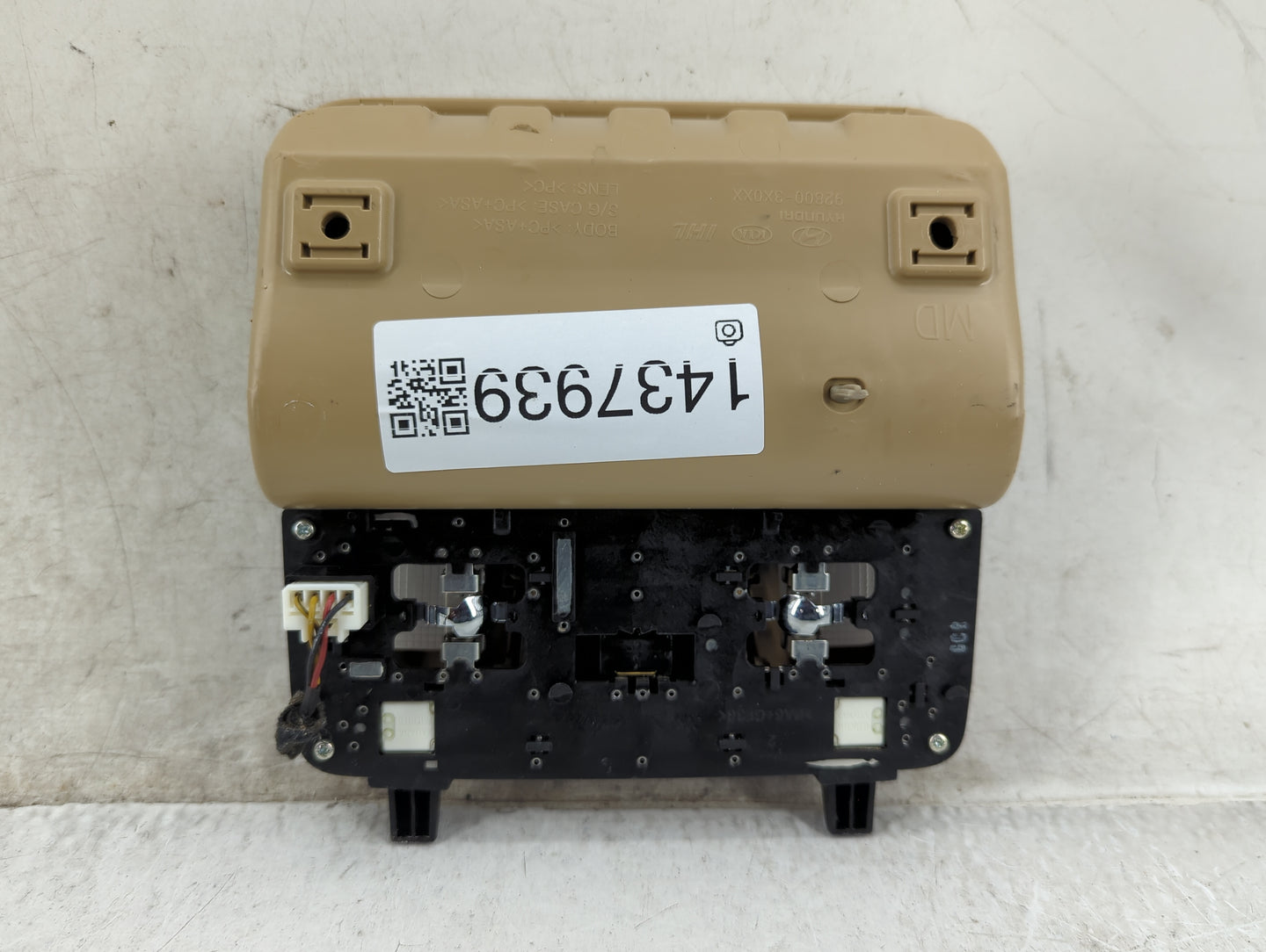2011 Hyundai Elantra Overhead Roof Console - Oemusedautoparts1.com