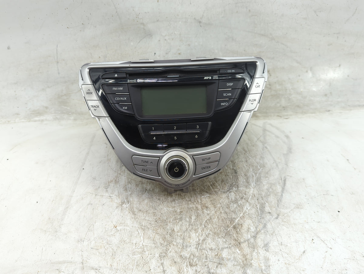 2011-2013 Hyundai Elantra Radio AM FM Cd Player Receiver Replacement P/N:961703X161BLH PA-710MDLSBBLH Fits Fits 2011 2012 20