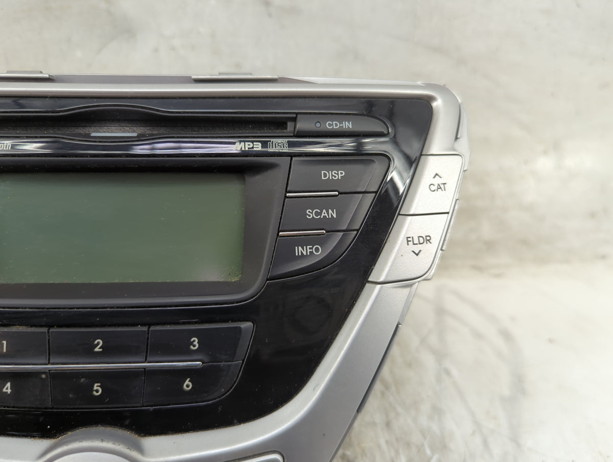 2011-2013 Hyundai Elantra Radio AM FM Cd Player Receiver Replacement P/N:961703X161BLH PA-710MDLSBBLH Fits Fits 2011 2012 20