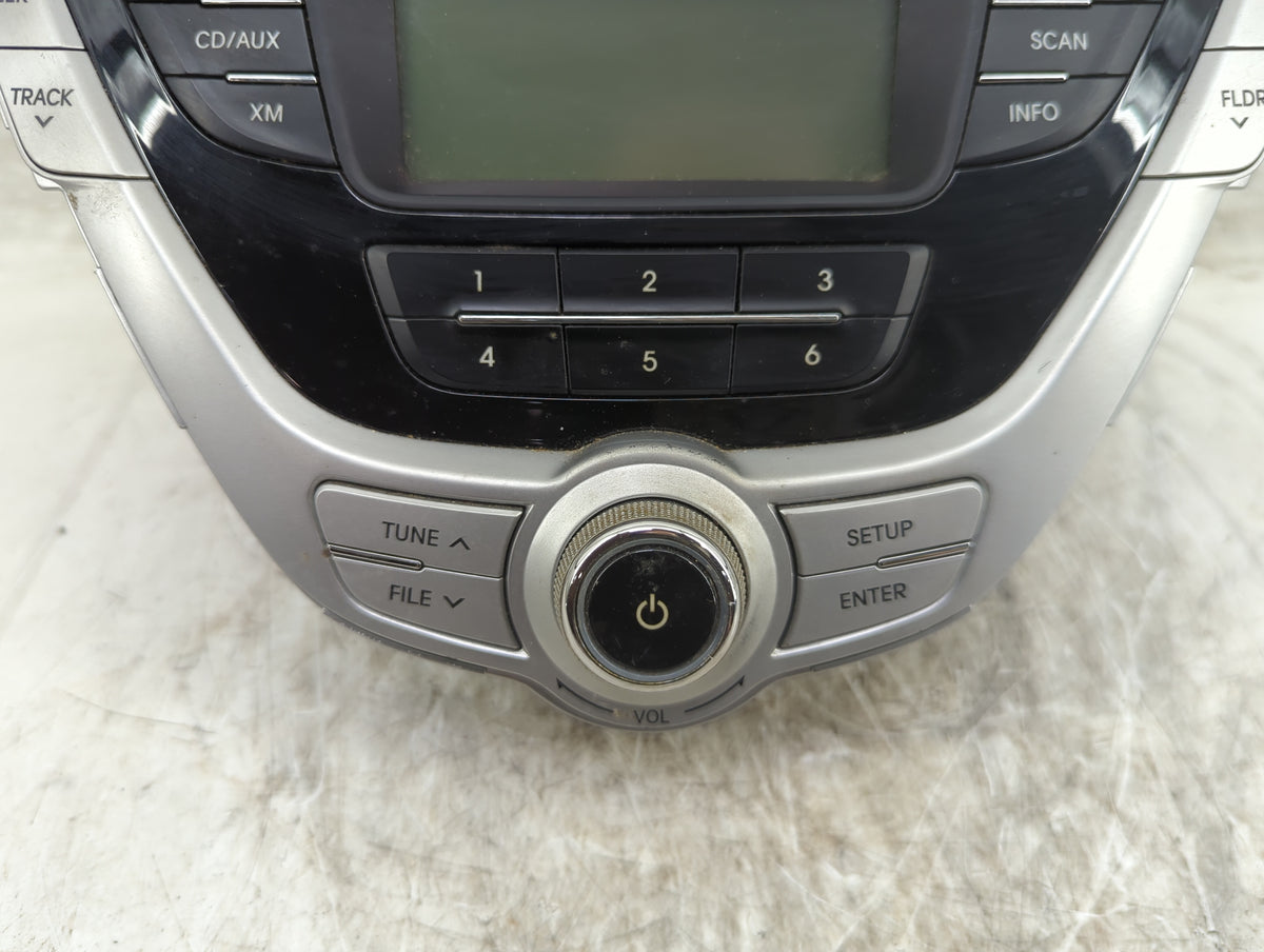 2011-2013 Hyundai Elantra Radio AM FM Cd Player Receiver Replacement P/N:961703X161BLH PA-710MDLSBBLH Fits Fits 2011 2012 20