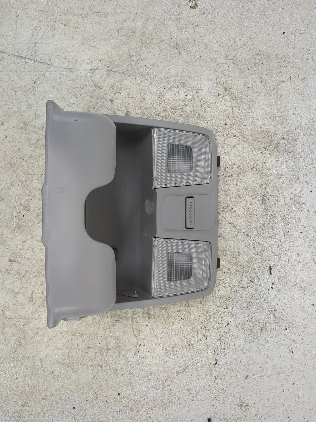 2011 Hyundai Elantra Overhead Roof Console Gray - Oemusedautoparts1.com
