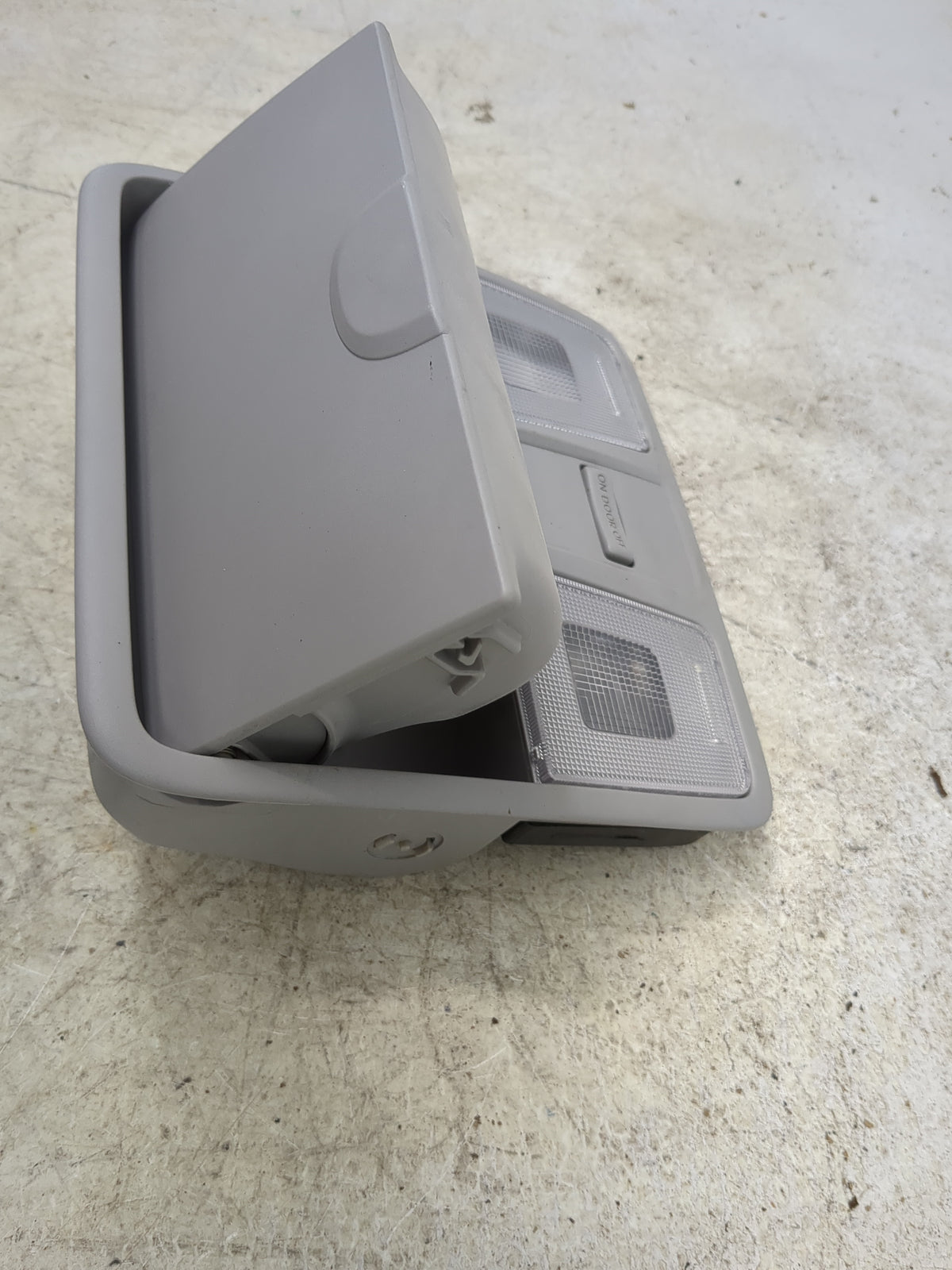 2011 Hyundai Elantra Overhead Roof Console Gray - Oemusedautoparts1.com