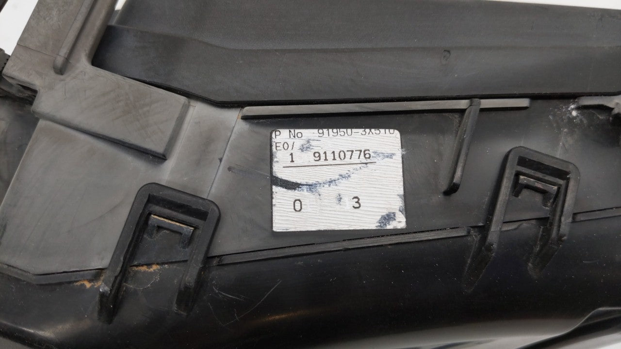 2011 Hyundai Elantra Fusebox Fuse Box Panel Relay Module P/N:91950-3X510 Fits OEM Used Auto Parts - Oemusedautoparts1.com