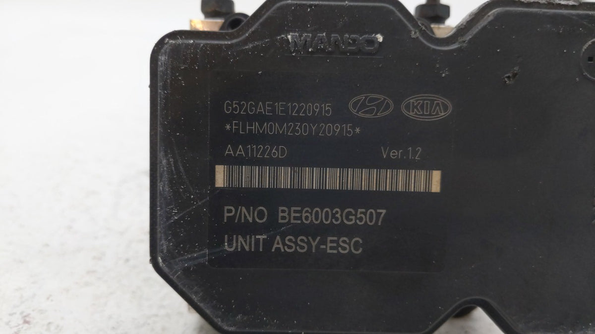 2011-2013 Hyundai Elantra Anti-Lock Brake ABS Pump Module Actuator OEM P/N:58920-3X700 Fits Fits 2011 2012 2013 OEM Used Aut