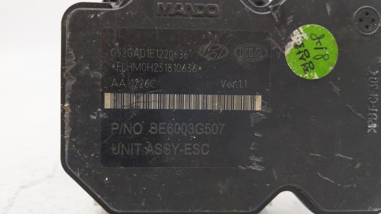 2011-2013 Hyundai Elantra ABS Pump Control Module Replacement P/N:58920-3X700 Fits Fits 2011 2012 2013 OEM Used Auto Parts -