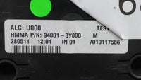 2011 Hyundai Elantra Instrument Cluster Speedometer Gauges P/N:94001-3X230 94001-3Y000 Fits OEM Used Auto Parts - Oemusedaut