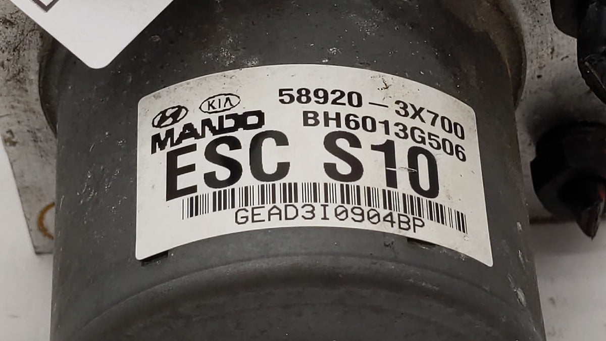 2011-2013 Hyundai Elantra Anti-Lock Brake ABS Pump Module Actuator OEM P/N:58920-3X700 Fits Fits 2011 2012 2013 OEM Used Aut