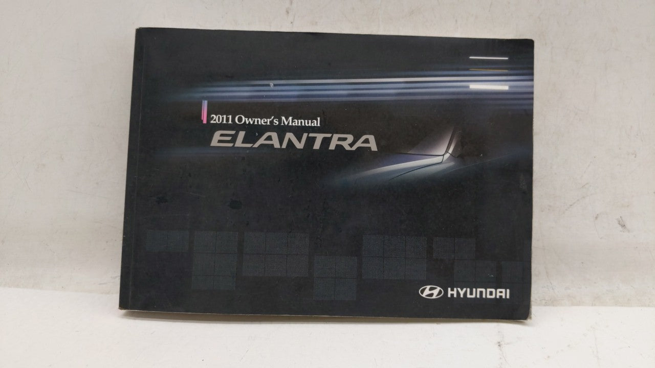 2011 Hyundai Elantra Owners Manual Book Guide OEM Used Auto Parts - Oemusedautoparts1.com