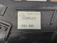 2011-2013 Hyundai Elantra Fusebox Fuse Box Panel Relay Module P/N:91950-3X510 Fits Fits 2011 2012 2013 OEM Used Auto Parts -