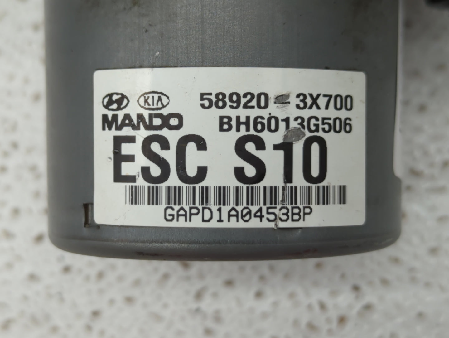2011-2013 Hyundai Elantra ABS Pump Control Module Replacement P/N:58920-3X650 58920-3X700 Fits Fits 2011 2012 2013 OEM Used 