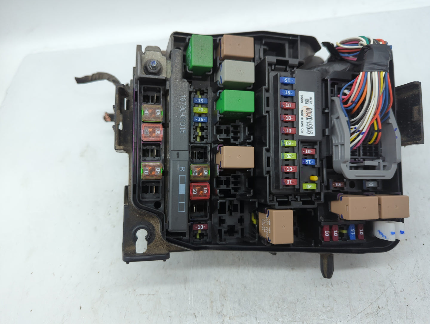 2011-2013 Hyundai Elantra Fusebox Fuse Box Panel Relay Module P/N:91950-3X711 91950-3X011, 91950-3X510 Fits Fits 2011 2012 2
