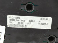 2011 Hyundai Elantra Instrument Cluster Speedometer Gauges P/N:94001-3X230 94001-3Y000 Fits OEM Used Auto Parts - Oemusedaut