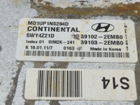 2011 Hyundai Elantra PCM Engine Control Computer ECU ECM PCU OEM P/N:39102-2EMB0 39103-2EMB0, 39102-2EMA0, 39103-2EMA0 Fits 